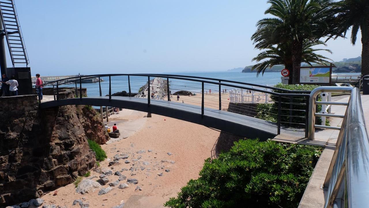 Villa Playa De La Palmera Candás Exterior foto